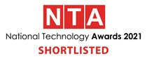 National tech awards2021 Shortlisted